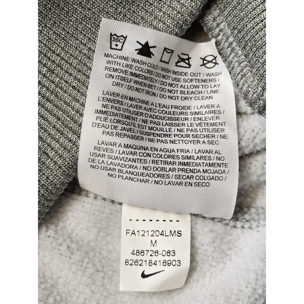 Nike Dallas Cowboys Hoodie Mens Medium Gray Navy Therma-FIT Full‎ Zip NFL Jacket